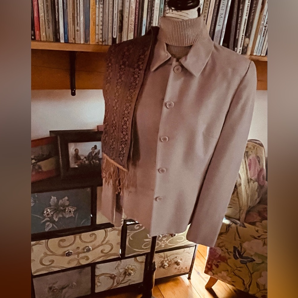 Ann Taylor Factory Store Beige Blazer